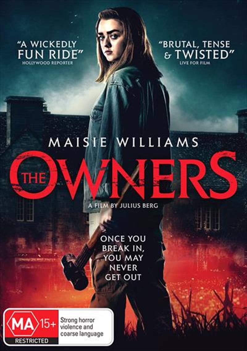 The Owners (DVD) Maisie Williams - Brand New