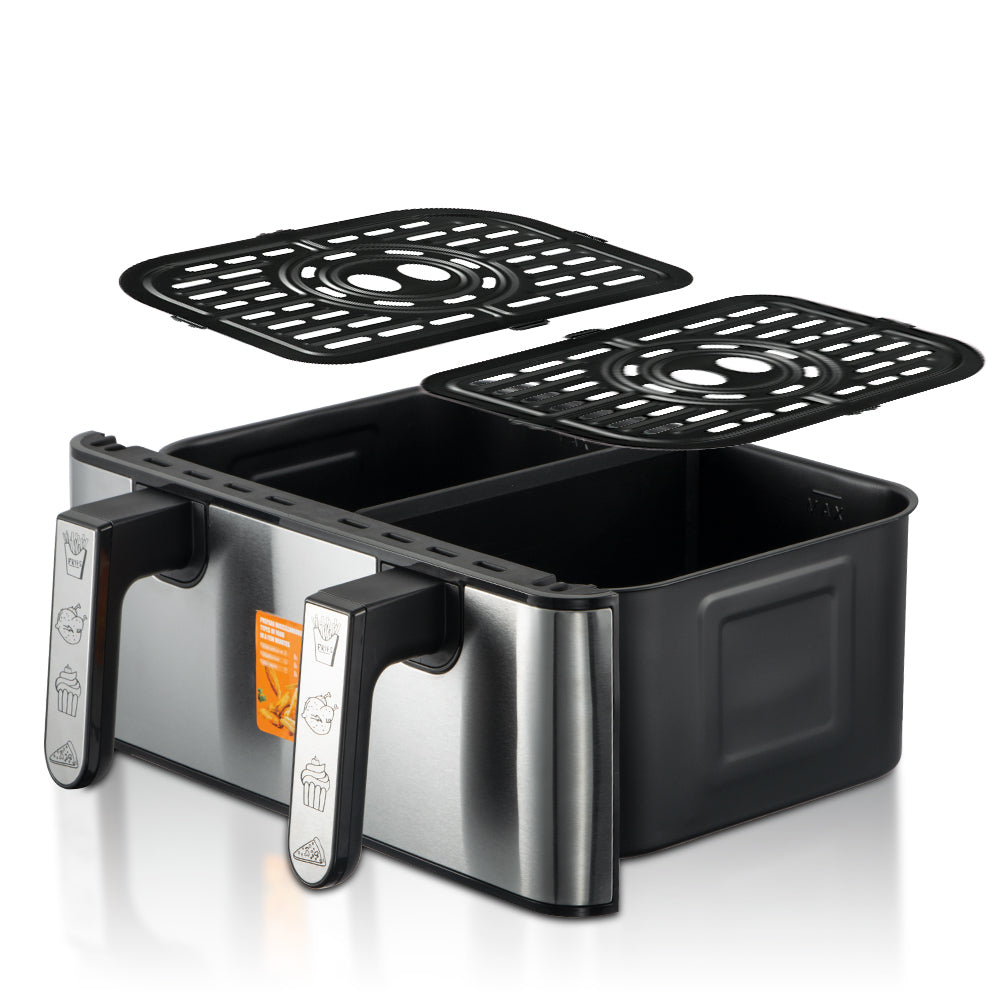 Air Fryer with Dual Basket multimode Oil-Free Cooking