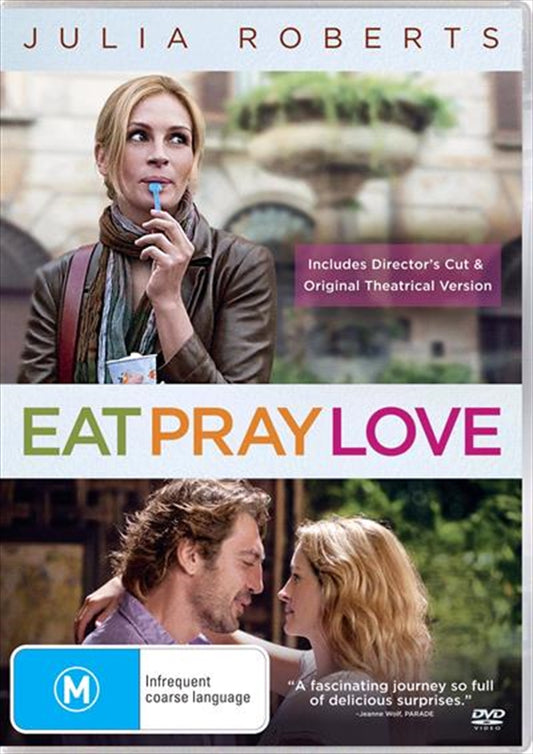 Eat Pray Love (DVD) Julia Roberts - Brand New