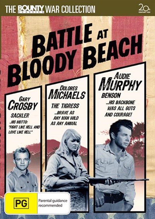 Battle At Bloody Beach (DVD) Audie Murphy - Brand New