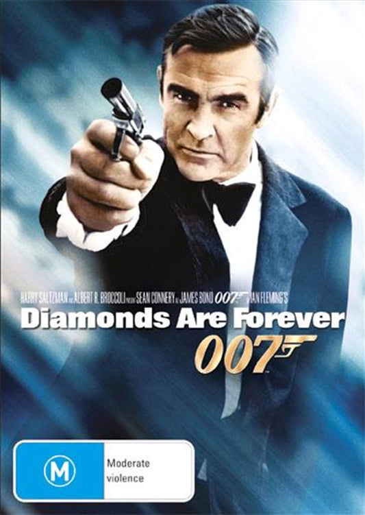 Diamonds Are Forever - 007 (DVD) Sean Connery - Brand New