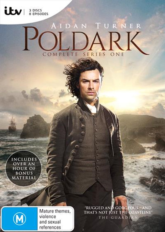 Poldark (DVD)  Aidan Turner - Brand New