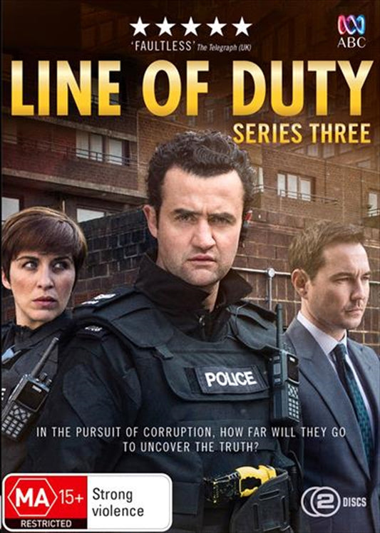 Line Of Duty - Season 3 (2 disc DVD)  Daniel Mays - Brand New