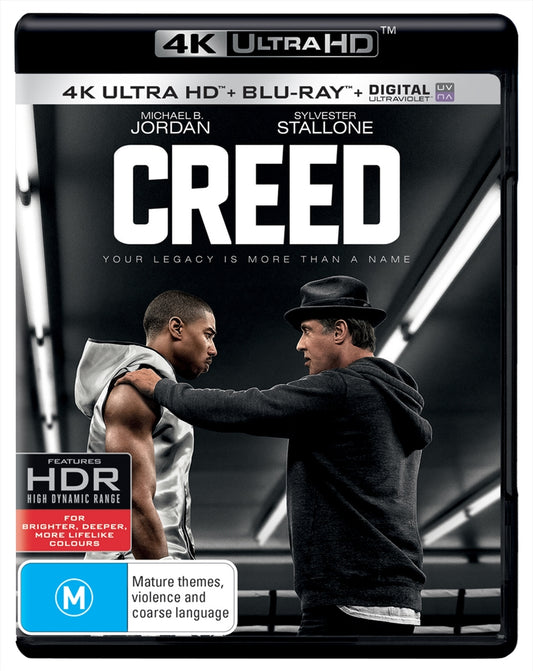 Creed (Blu-ray & UHD) Brand New
