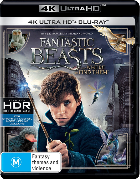 Fantastic Beasts and Where to Find Them (Blu-ray & UHD) Brand New