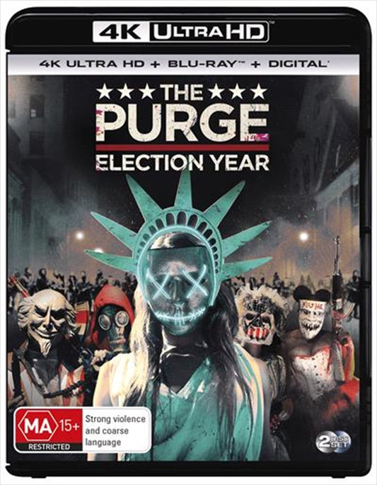 The Purge - Election Year (Blu-ray + UHD) Brand New