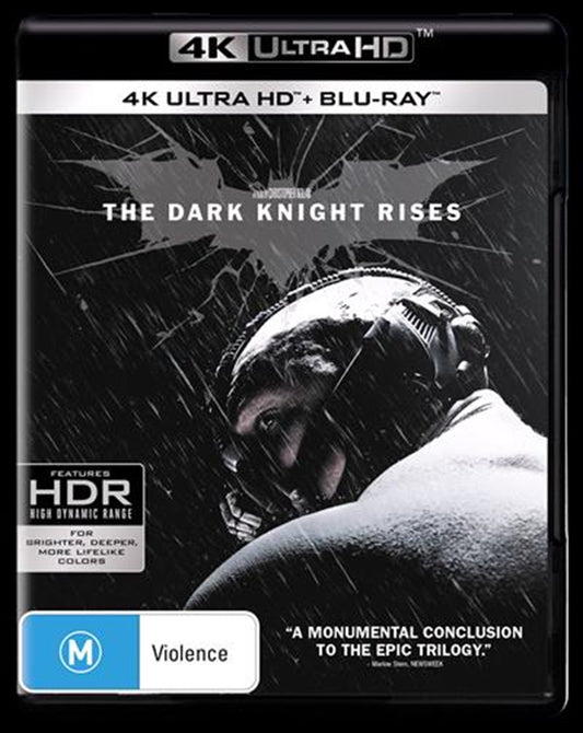 The Dark Knight Rises (UHD) Christian Bale - Brand New
