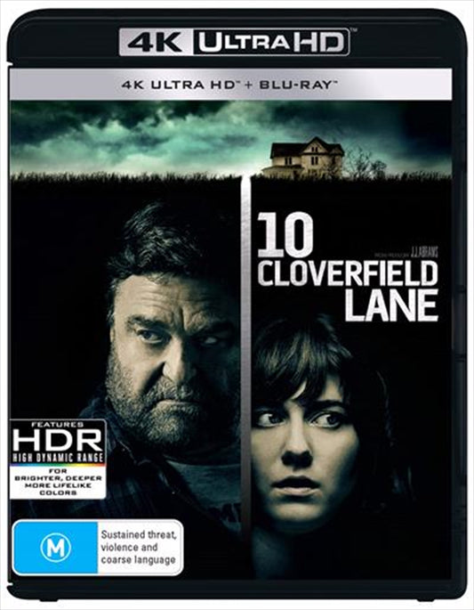 10 Cloverfield Lane (Blu-ray & UHD) Brand New