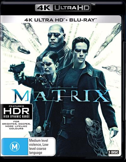 The Matrix (Blu-ray & UHD) Keanu Reeves - Brand New