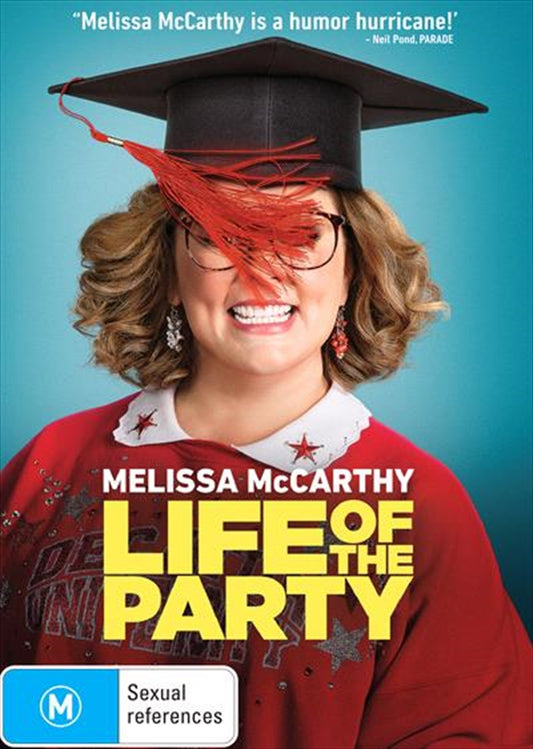 Life Of The Party (DVD) Melissa McCarthy - Brand New