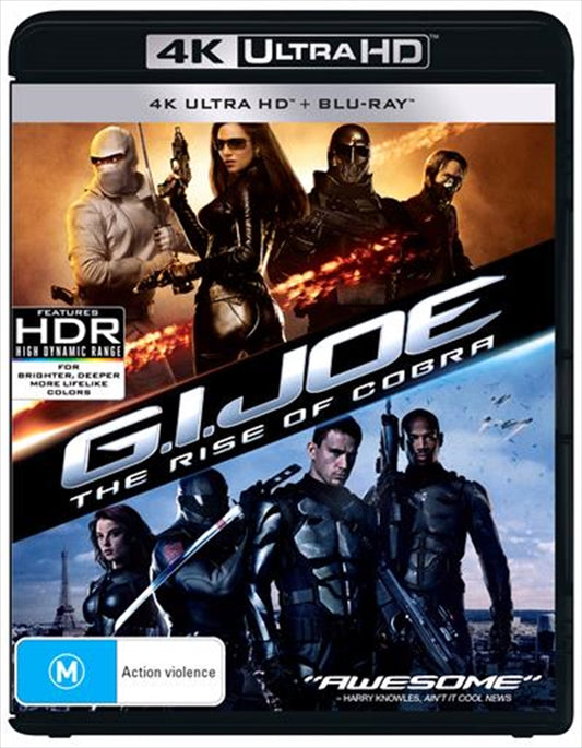 G.I. Joe - The Rise Of Cobra (Blu-ray & UHD) Brand New