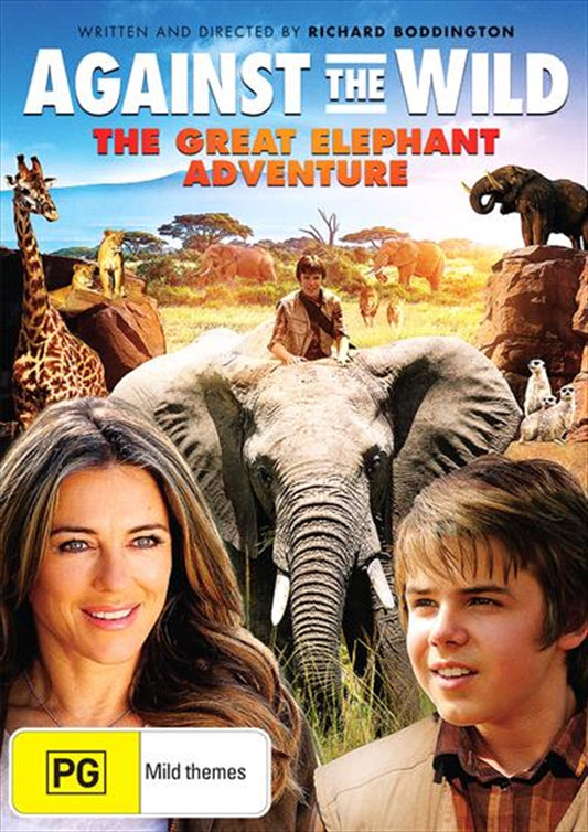Against The Wild - The Great Elephant Adventure (DVD) Brand New