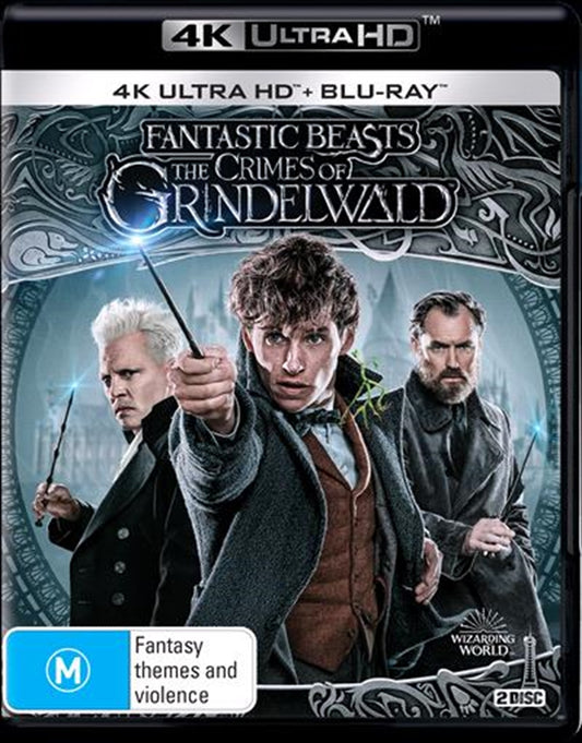 Fantastic Beasts  - The Crimes Of Grindelwald (Blu-ray & UHD) Brand New