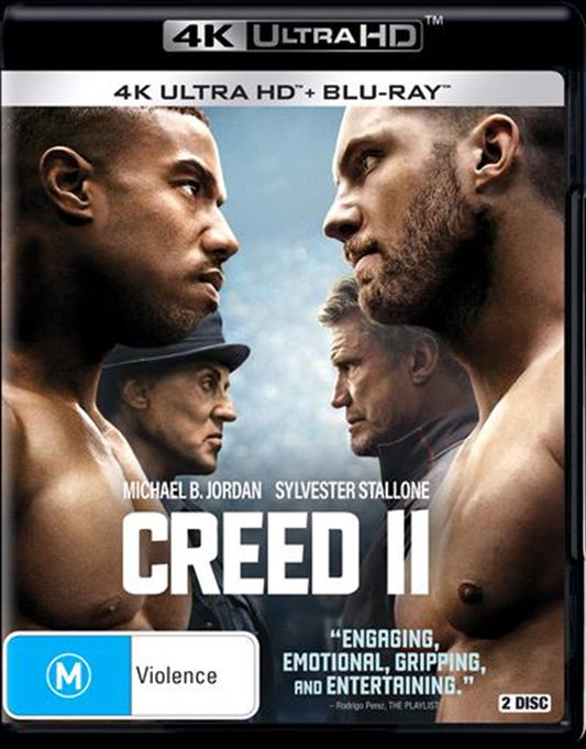Creed 2 (Blu-ray & UHD) Brand New