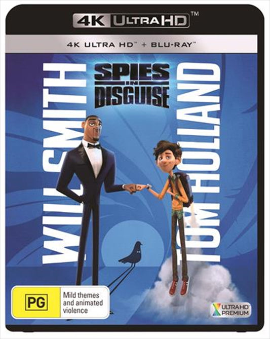 Spies In Disguise (Blu-ray + UHD) Animated - Brand New