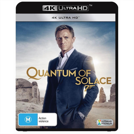 Quantum Of Solace (UHD) Daniel Craig & Judi Dench - Brand New
