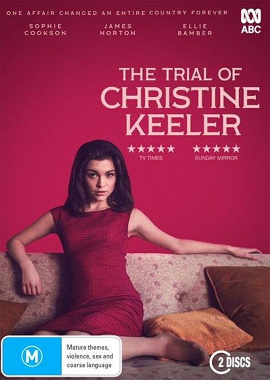 The Trial of Christine Keeler (DVD) Sophie Cookson - Brand New