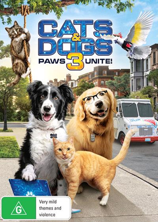 Cats and Dogs 3 - Paws Unite (DVD) Brand New