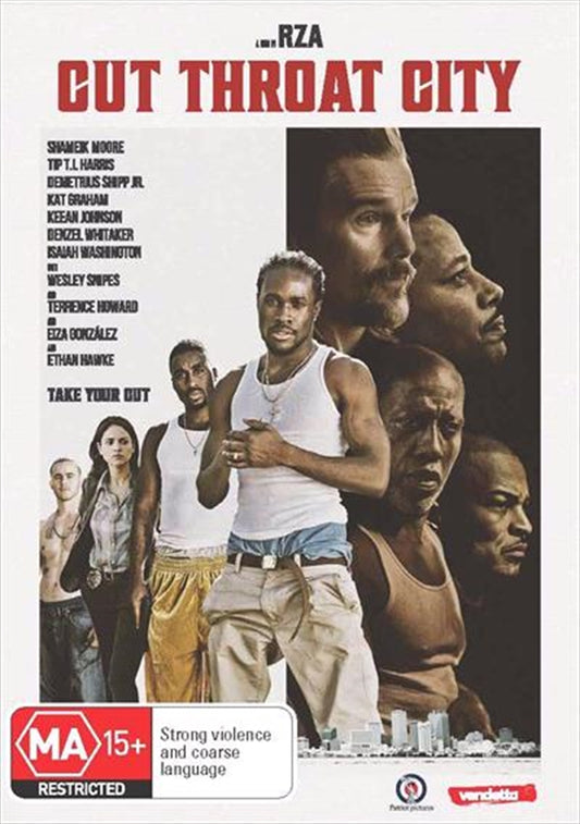 Cut Throat City (DVD) Shameik Moore - Brand New