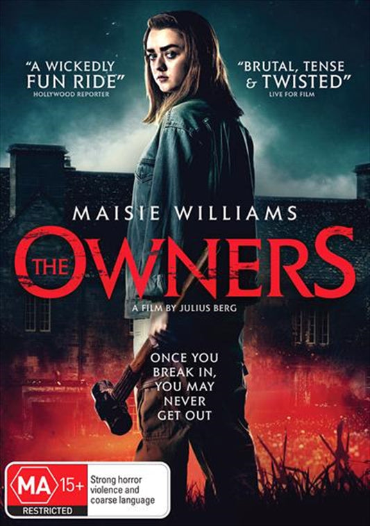 The Owners  (DVD)  Maisie Williams - Brand New