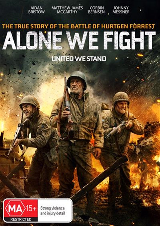 Alone We Fight  (DVD)  Brand New