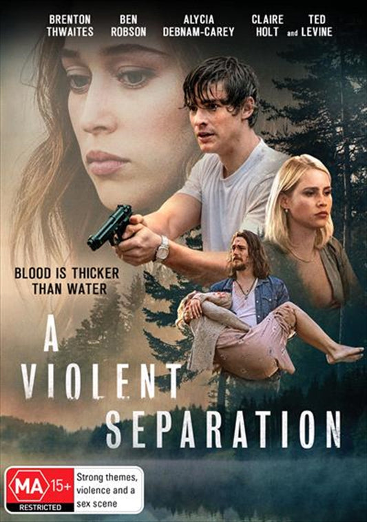 A Violent Separation (DVD) Brenton Thwaites - Brand New