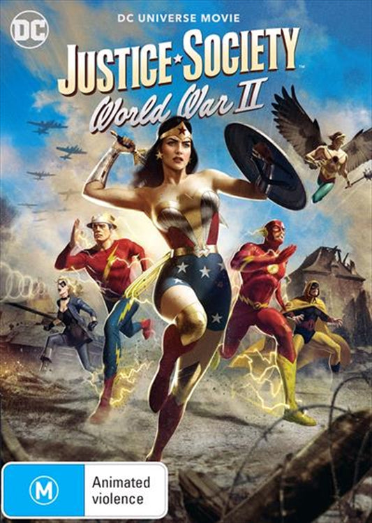 Justice Society - World War II (DVD) Brand New