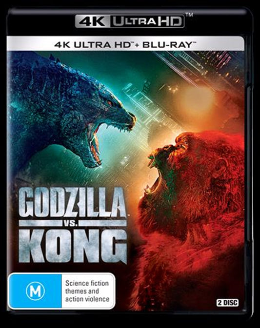 Godzilla Vs. Kong (Blu-ray + UHD)  Brand New