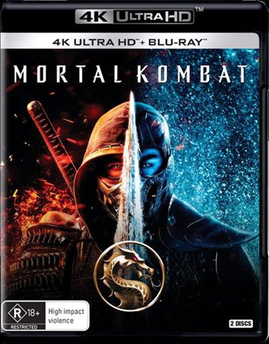 Mortal Kombat (Blu-ray & UHD) Brand New
