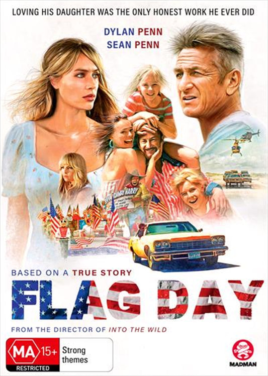 Flag Day (DVD) Sean Penn & Dylan Penn - Brand New