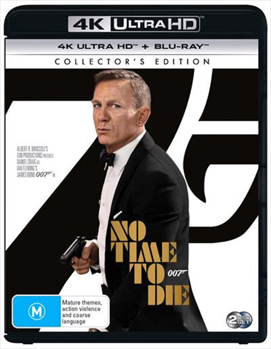 No Time To Die - 007 (Blu-ray & UHD) Brand New