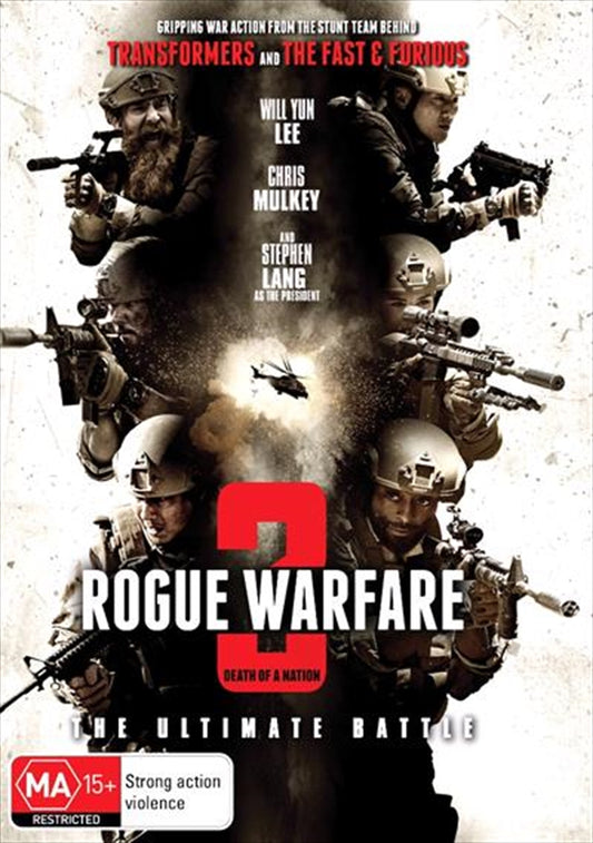 Rogue Warfare 3 - Death Of A Nation (DVD) Brand New