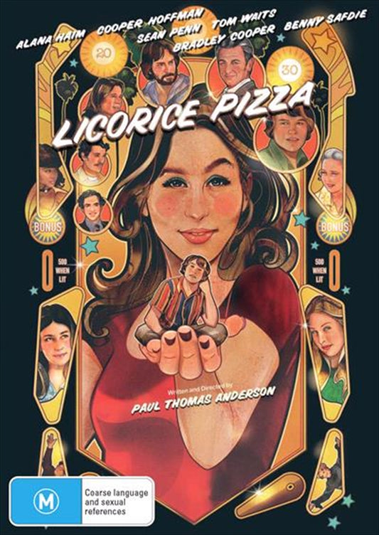 Licorice Pizza (DVD) Sean Penn - Brand New