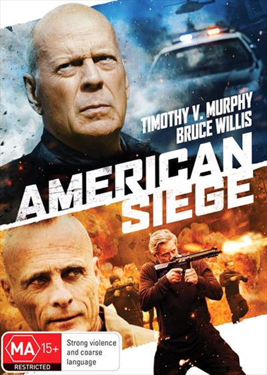 American Siege  (DVD)  Bruce Willis - Brand New