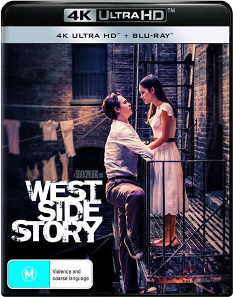 West Side Story (Blu-ray + UHD) Rachel Zegler - Brand New