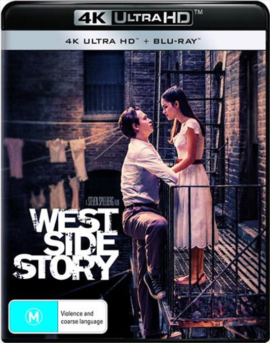 West Side Story (Blu-ray + UHD) Rachel Zegler - Brand New
