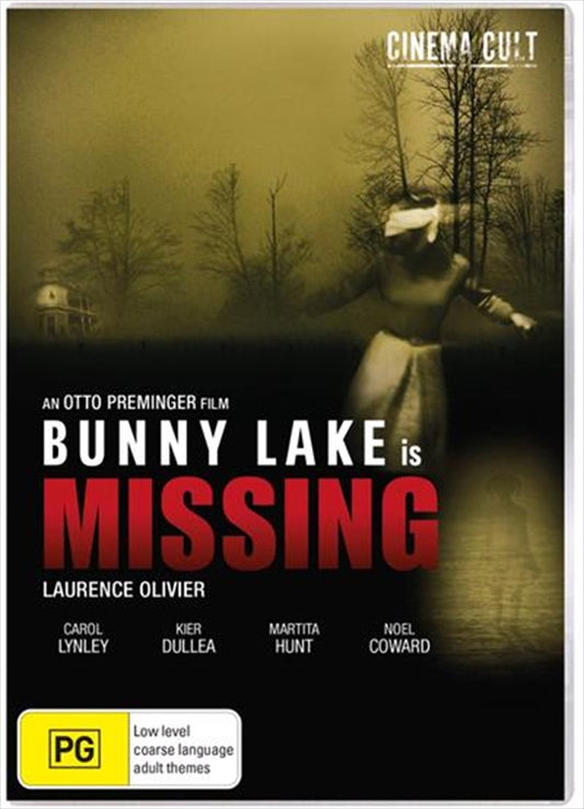 Bunny Lake Is Missing | Cinema Cult (DVD) Carol Lynley - Brand New