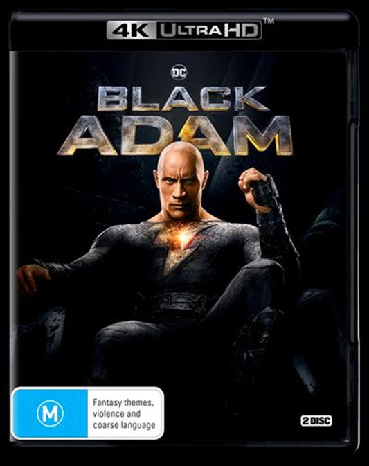 Black Adam (UHD) Dwayne Johnson - Brand New